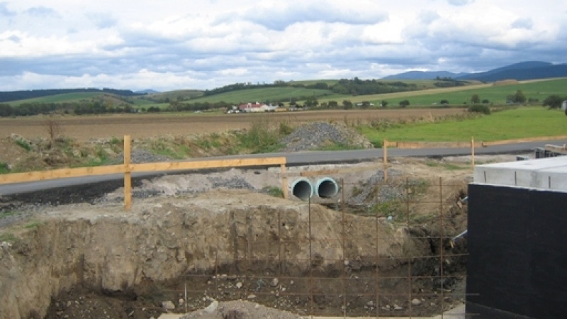  Referencie / Obchádzková trasa cesty č. III/018105, obec Lisková - foto