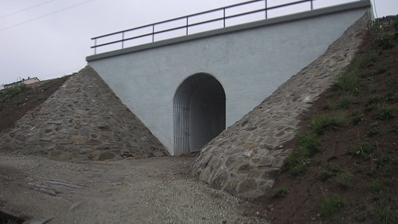  Referencie / Rekonštrukcia mosta č. 050 v km 16,049 trate Čadca-Zwardoň (Skalité) - foto