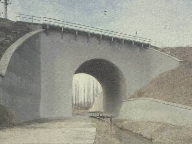 Oprava mosta v km 41,871 trate Břeclav - Štúrovo 