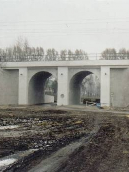 Sanácia dvojklembového mosta vkm 166,545 trate D.N.Ves - Štúrovo (Strekov) 